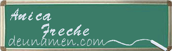 Anica Freche Visitenkarte